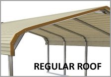 Double Carports Regular Roof
