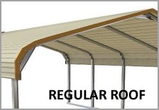 Single Carports Regular Roof