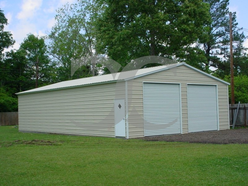 Engineered Steel Building | Vertical Roof | 30W x 41L x 10H |  All Steel