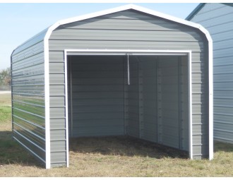 Single Garage | Regular Roof | 18'W x 21'L x 7`H |  1-Car